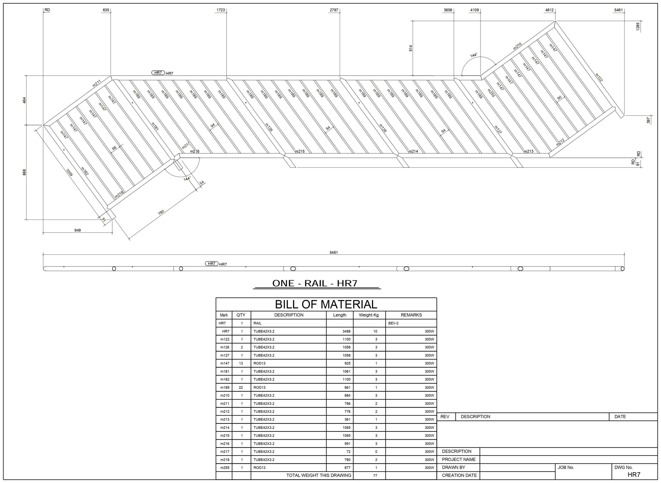 Railings Blueprint