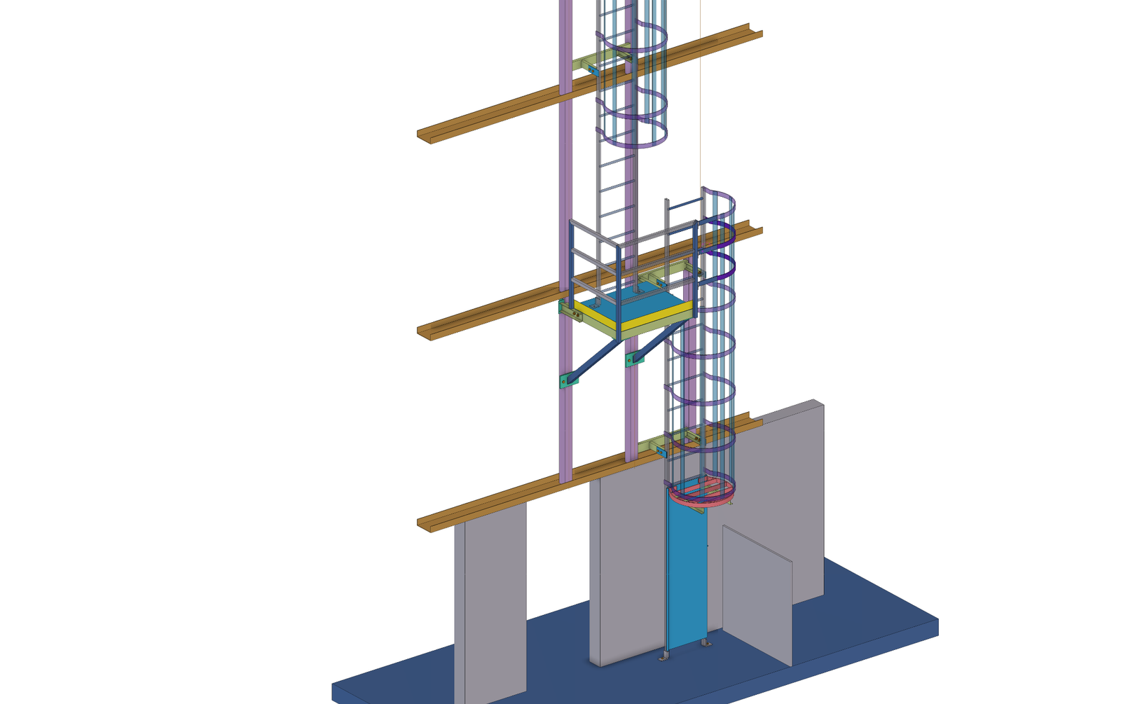 G-Art Access Ladder