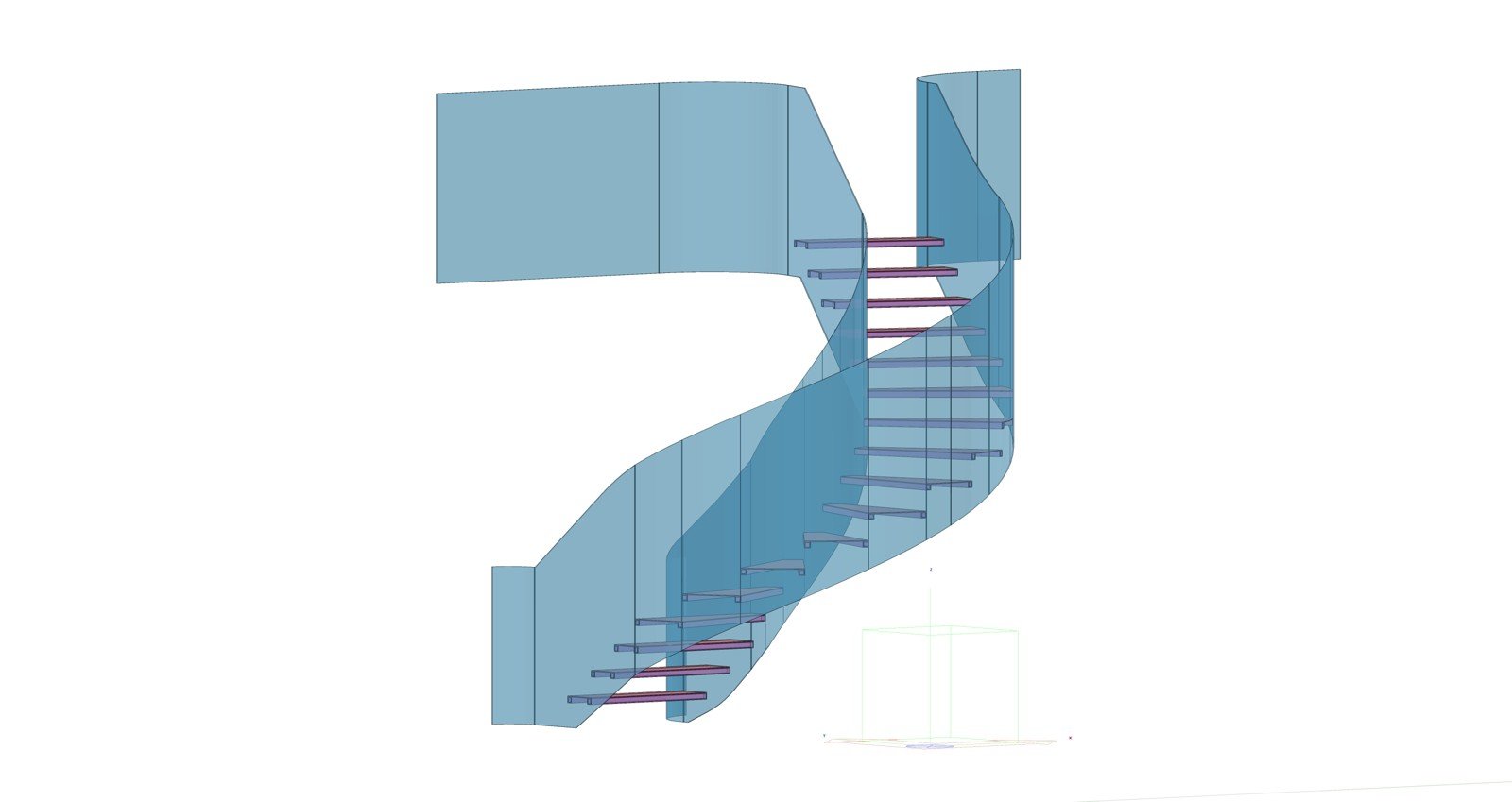 G-Art Curved Stair