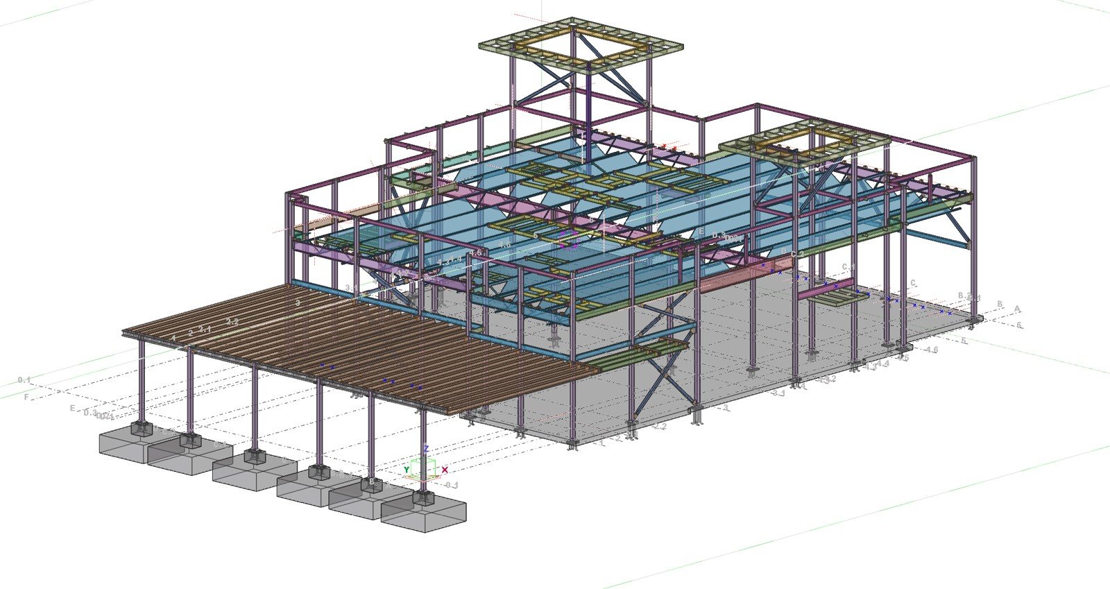 G-Art Structural Steel Building